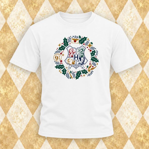 POLERA CORONA NAVIDEÑA