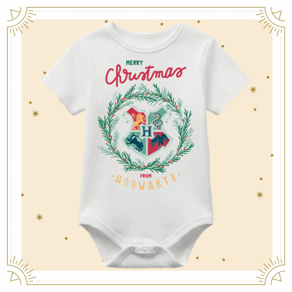 BODY BEBE CHRITSMAS HOGWARTS